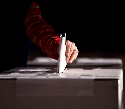 cast ballot